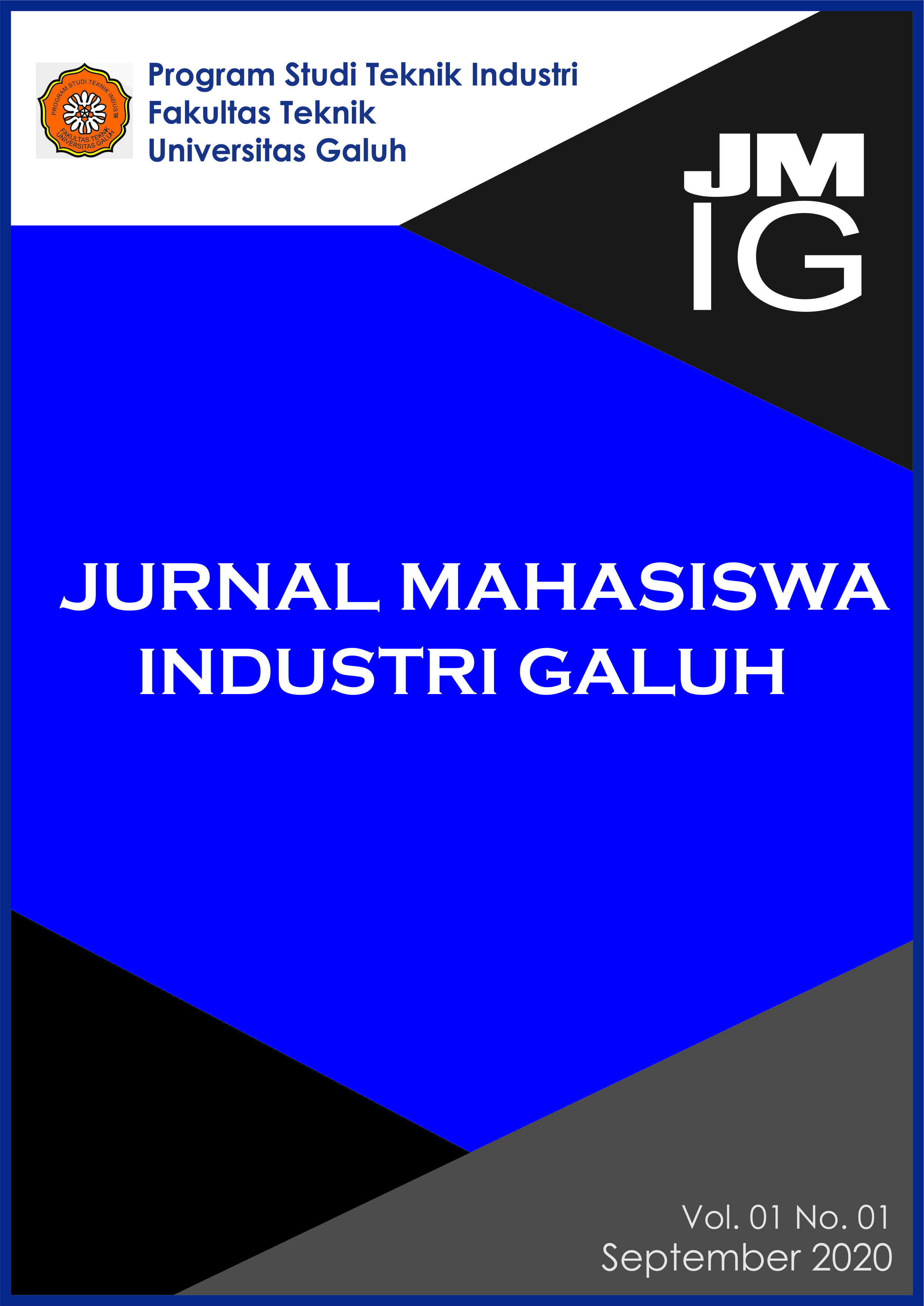 					View Vol. 1 No. 01 (2020): Jurnal Mahasiswa Industri Galuh
				