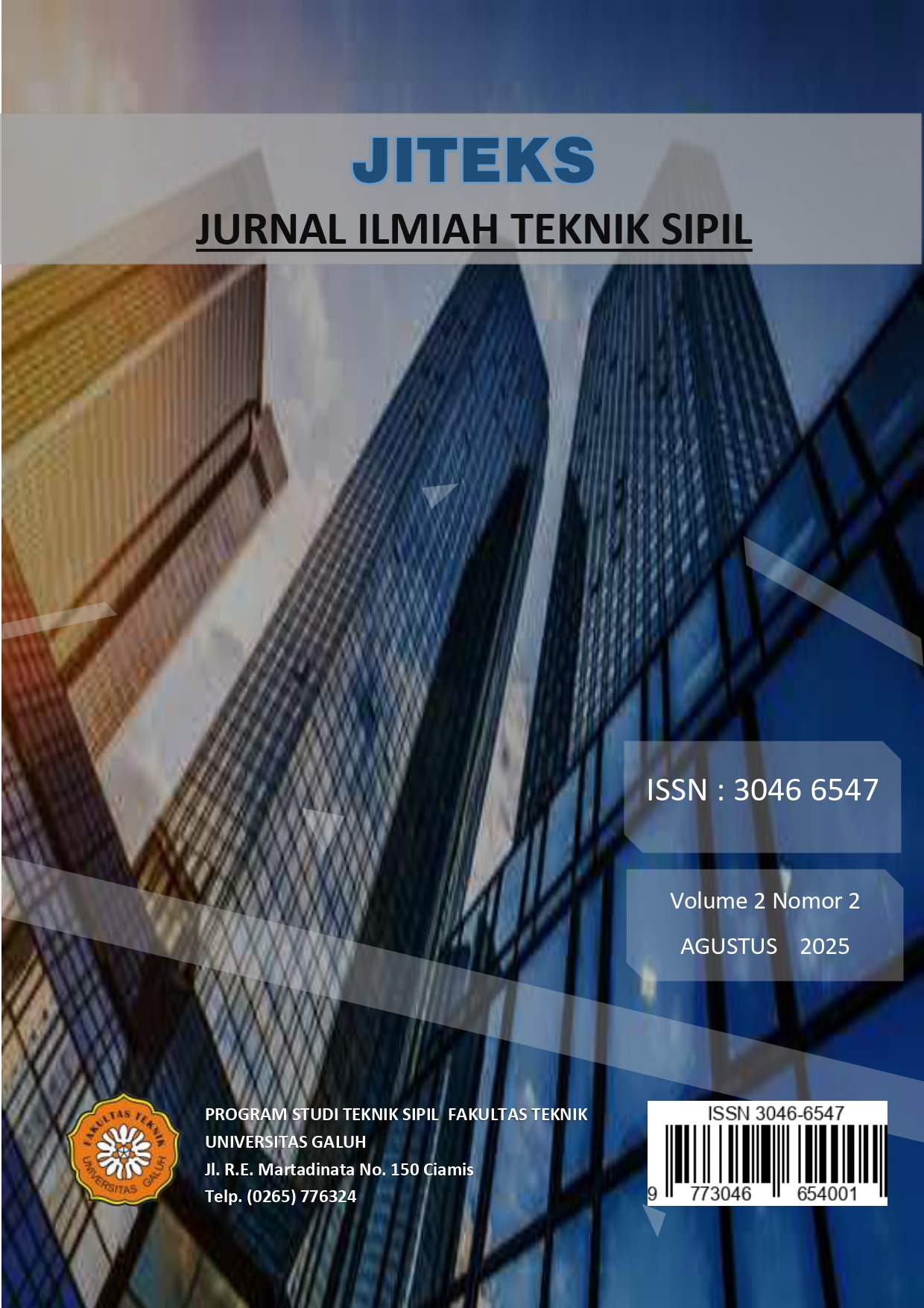 					Lihat Vol 2 No 2 (2025): Journal of Civil Engineering Scientific
				