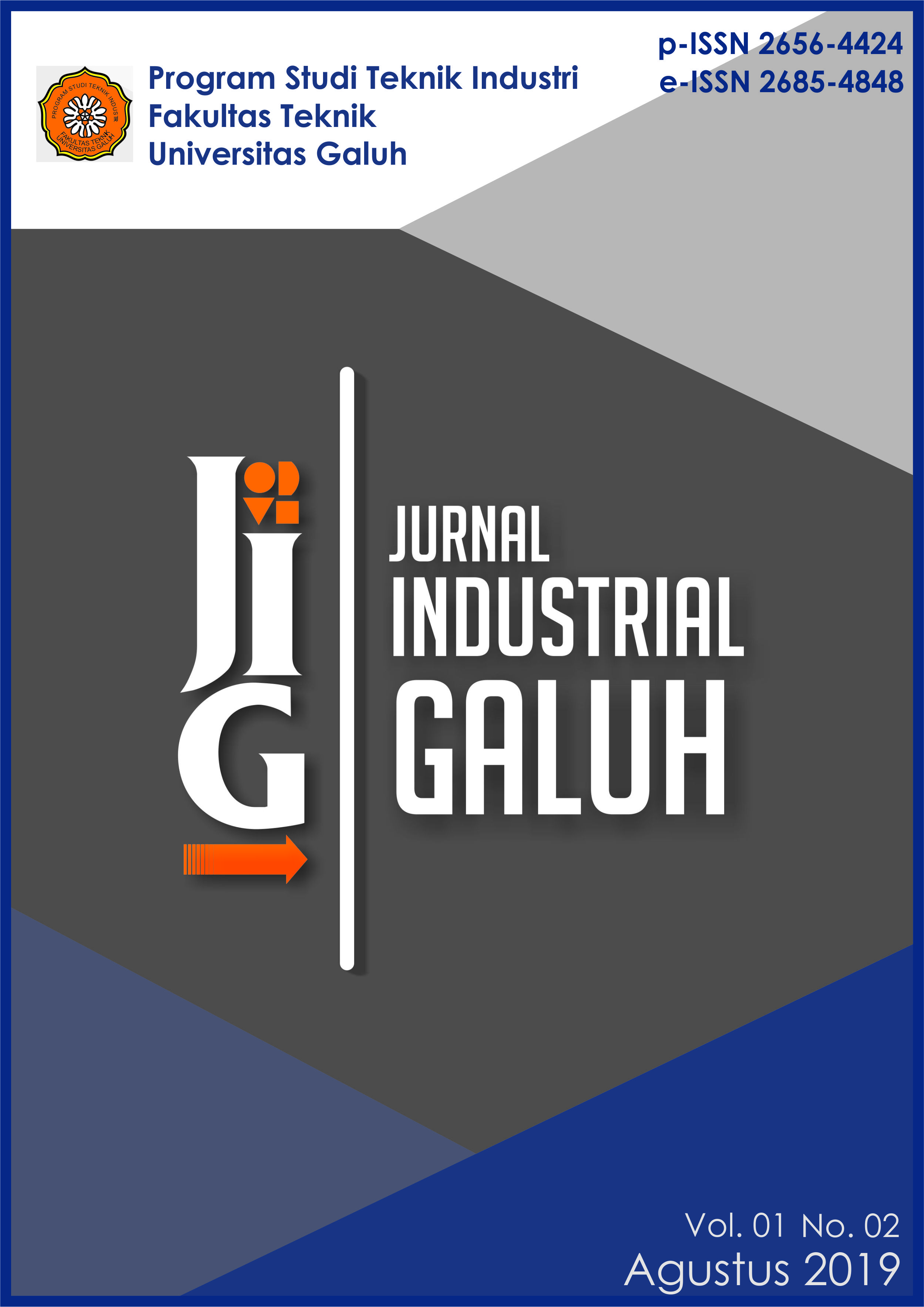 					View Vol. 1 No. 02 (2019): Jurnal Industrial Galuh
				